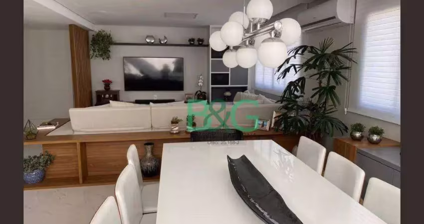 Cobertura com 3 dormitórios à venda, 175 m² por r$ 2.499.000,00 - mooca - são paulo/sp