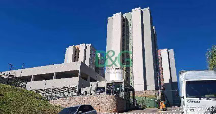 Apartamento com 2 dormitórios à venda, 49 m² por r$ 184.194 - parque sao roberto ii - cajamar/sp