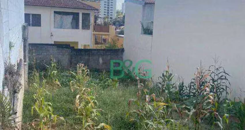 Terreno à venda, 213 m² por r$ 1.000.000 - sumaré - são paulo/sp