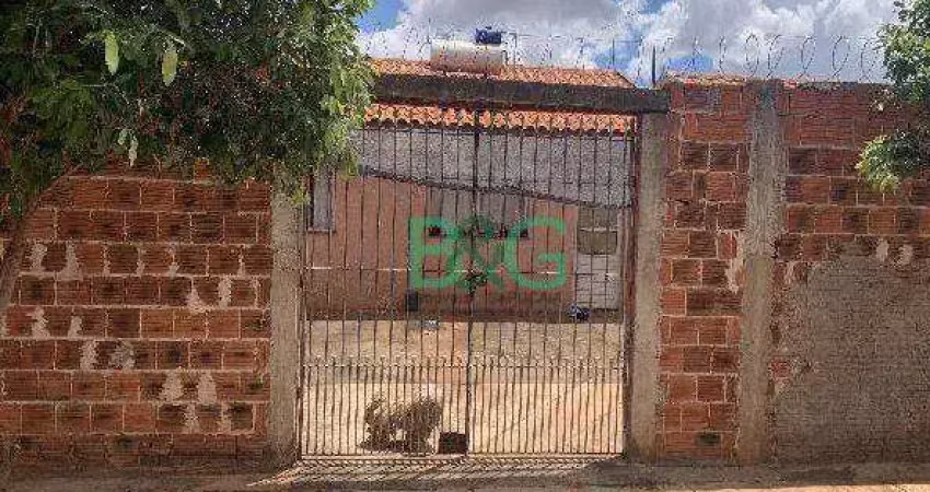 Casa com 2 dormitórios à venda, 43 m² por r$ 62.856 - conjunto habitacional vereador flav - birigüi/sp