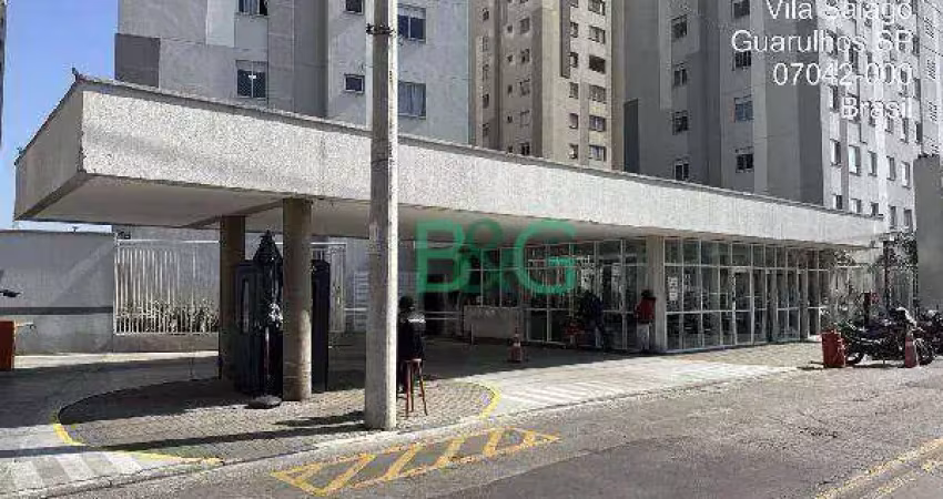 Apartamento à venda, 43 m² por r$ 255.064,79 - vila das bandeiras - guarulhos/sp
