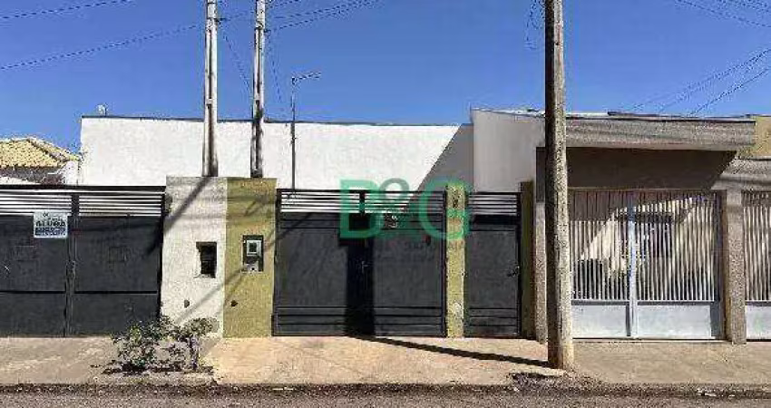 Casa com 2 dormitórios à venda, 57 m² por r$ 140.328 - residencial portal da pérola - birigüi/sp