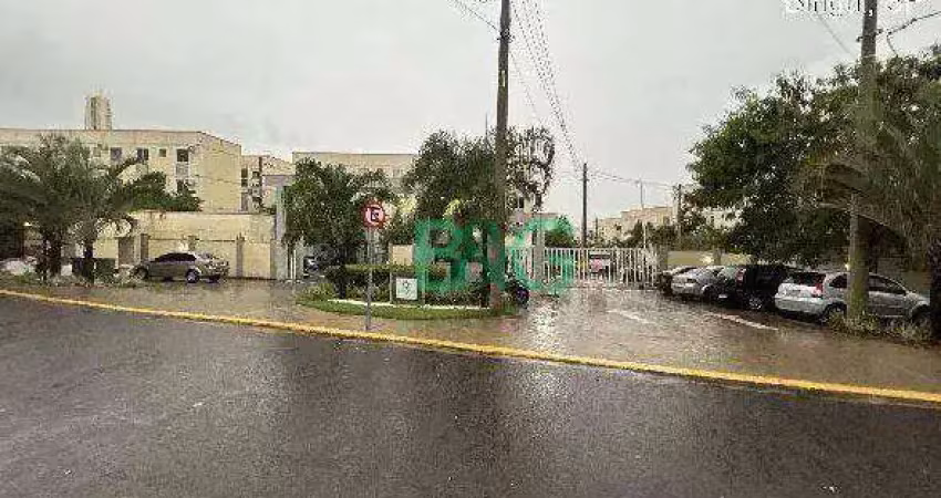 Apartamento com 2 dormitórios à venda, 39 m² por r$ 124.912 - residencial san marino - birigüi/sp