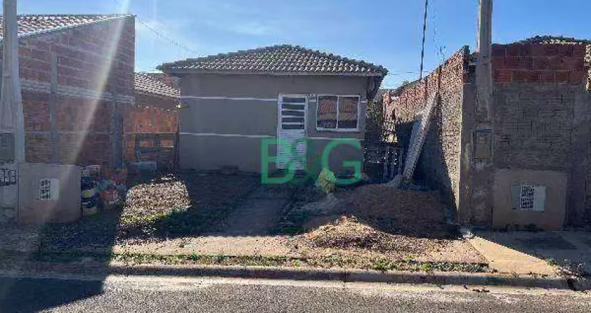 Casa com 2 dormitórios à venda, 42 m² por r$ 95.556 - vila flora - monte aprazível/sp