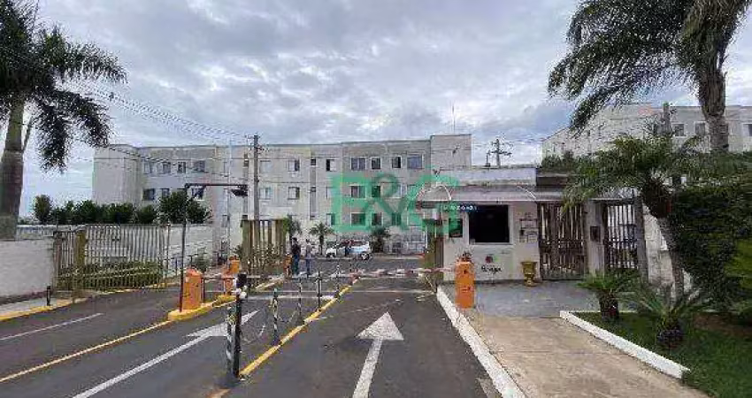 Apartamento com 2 dormitórios à venda, 46 m² por r$ 92.400 - vila cidade jardim - botucatu/sp