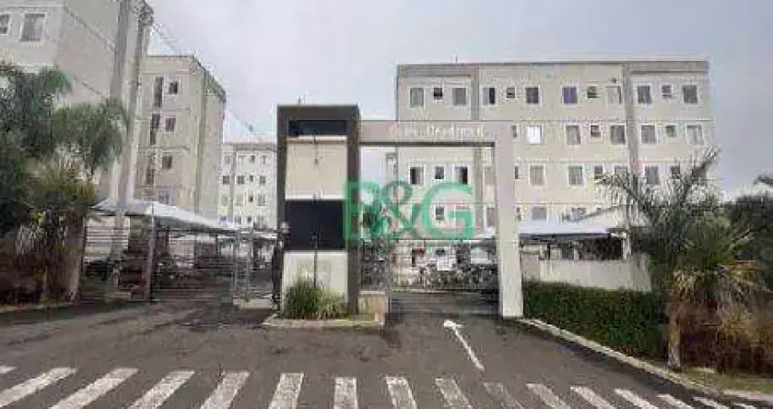 Apartamento com 2 dormitórios à venda, 39 m² por r$ 136.530 - vila paulista - botucatu/sp