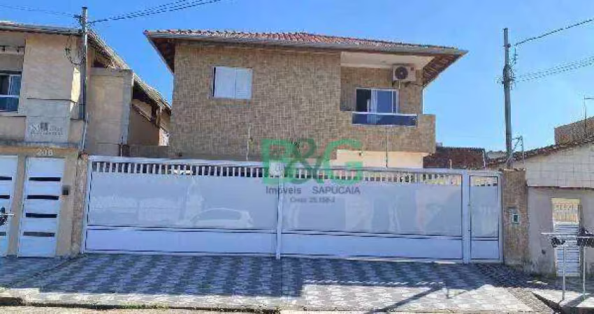 Casa com 2 dormitórios à venda, 57 m² por r$ 223.564 - tupi - praia grande/sp