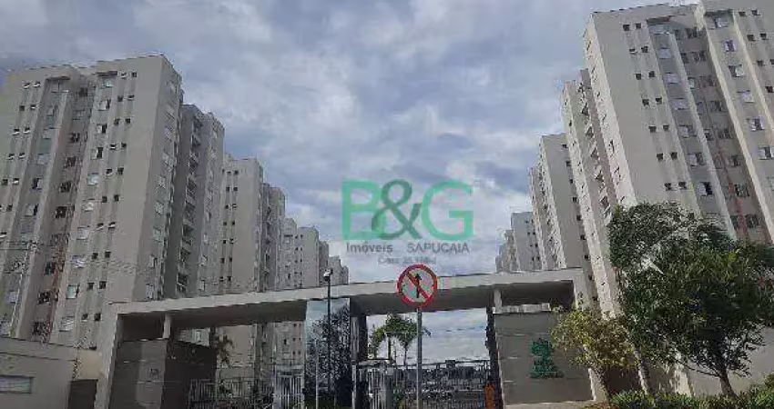 Apartamento com 2 dormitórios à venda, 56 m² por r$ 251.814 - vale das esmeraldas - limeira/sp