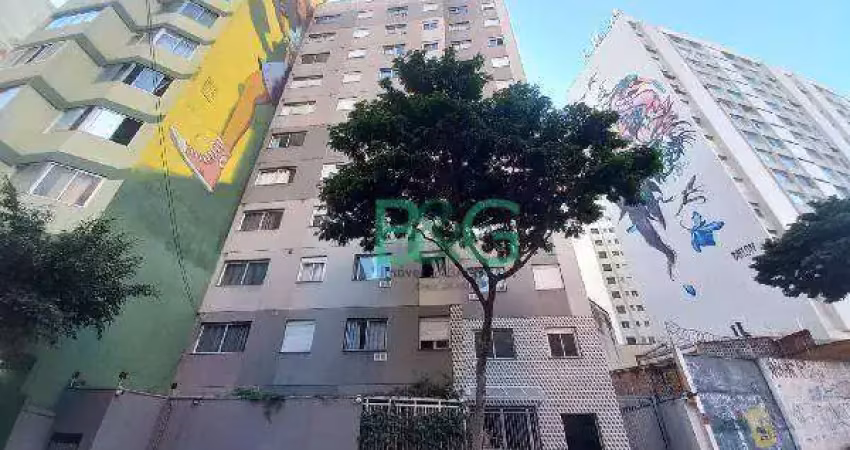 Apartamento com 1 dormitório à venda, 25 m² por r$ 291.996 - vila buarque - são paulo/sp