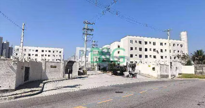 Apartamento com 2 dormitórios à venda, 38 m² por r$ 125.119 - vila nova aliança - jacareí/sp