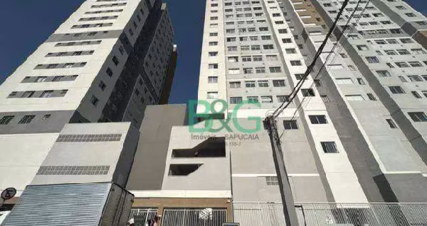 Apartamento com 2 dormitórios à venda, 40 m² por r$ 204.386 - vila nova cintra - mogi das cruzes/sp