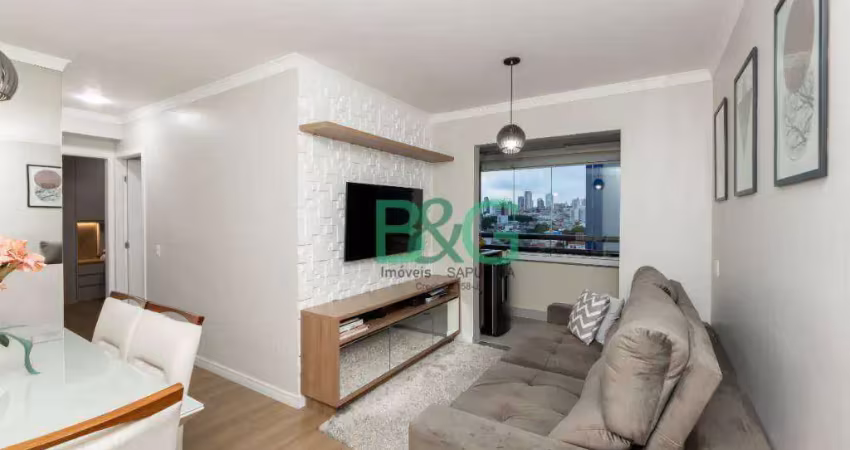 Apartamento à venda, 53 m² por r$ 449.990,00 - tatuapé - são paulo/sp