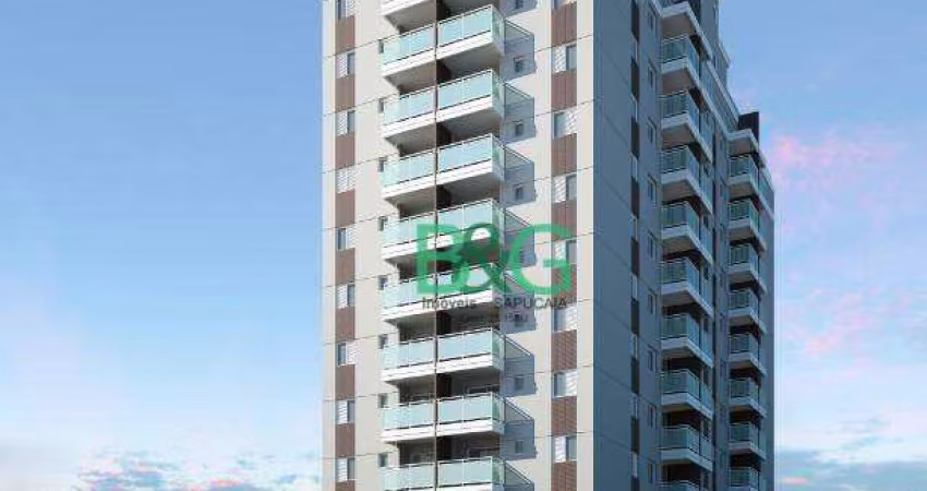 Apartamento com 1 dormitório à venda, 36 m² por R$ 345.735,00 - Rudge Ramos - São Bernardo do Campo/SP