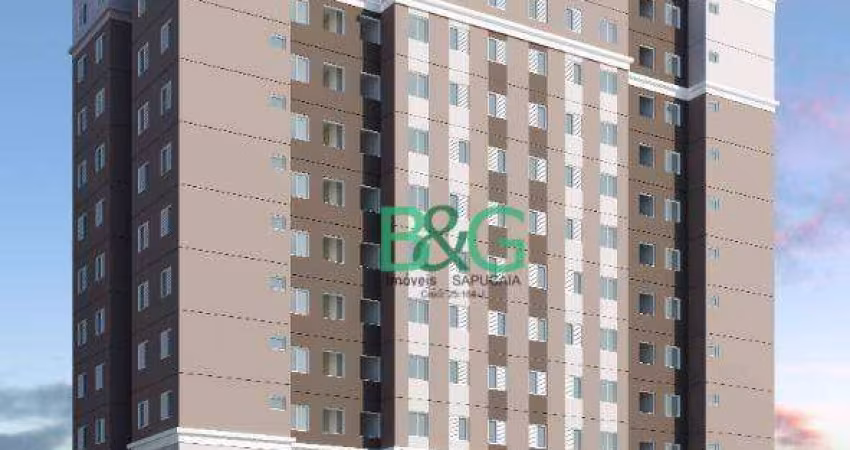 Apartamento com 3 dormitórios à venda, 53 m² por R$ 345.735,00 - Paulicéia - São Bernardo do Campo/SP