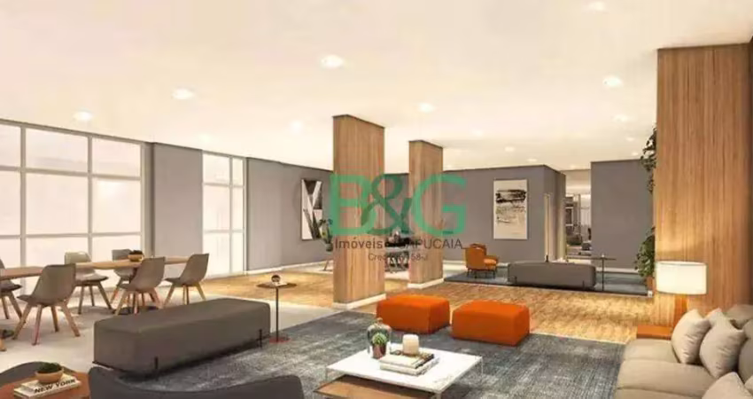 Apartamento à venda, 39 m² por r$ 414.000,00 - belenzinho - são paulo/sp
