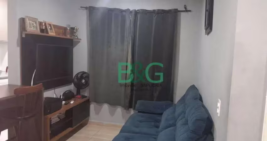 Apartamento com 2 dormitórios à venda, 42 m² por r$ 270.000 - parque dom joão neri - são paulo/sp