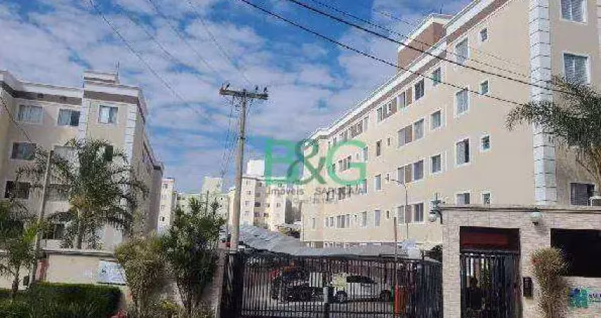 Apartamento com 2 dormitórios à venda, 43 m² por r$ 168.915 - loteamento parque são martinho - campinas/sp