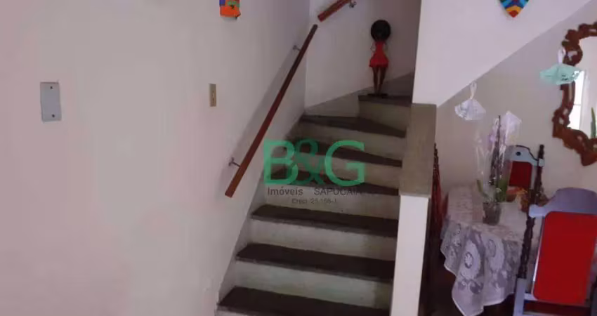 Casa com 3 dormitórios, 100 m² - venda por r$ 800.000 ou aluguel por r$ 4.700/mês - vila do bosque - são paulo/sp