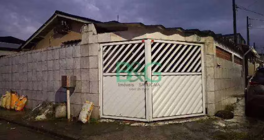 Casa com 2 dormitórios à venda, 100 m² por r$ 238.771 - vila santa rosa - guarujá/sp