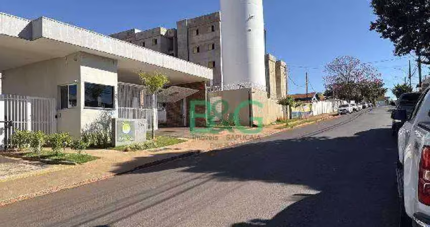 Apartamento com 2 dormitórios à venda, 43 m² por r$ 151.574 - vila são luiz - ourinhos/sp