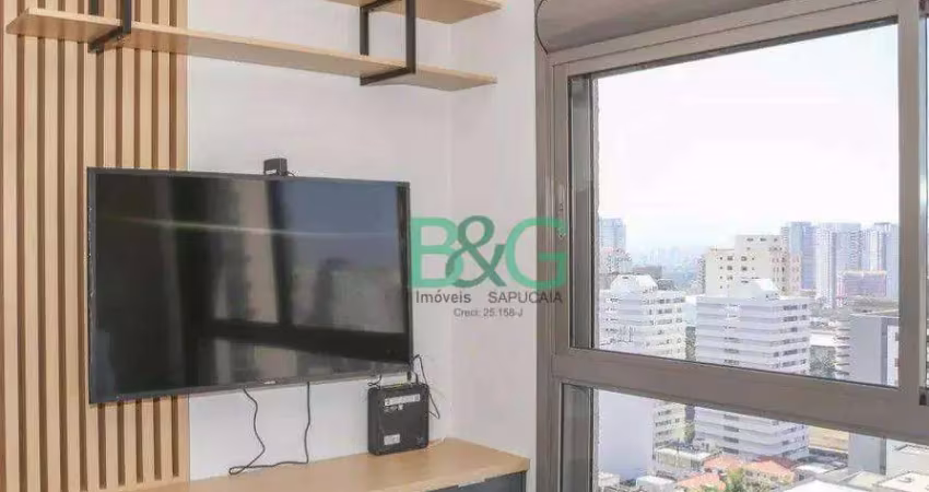 Studio com 1 dormitório à venda, 21 m² por r$ 489.000 - pompeia - são paulo/sp