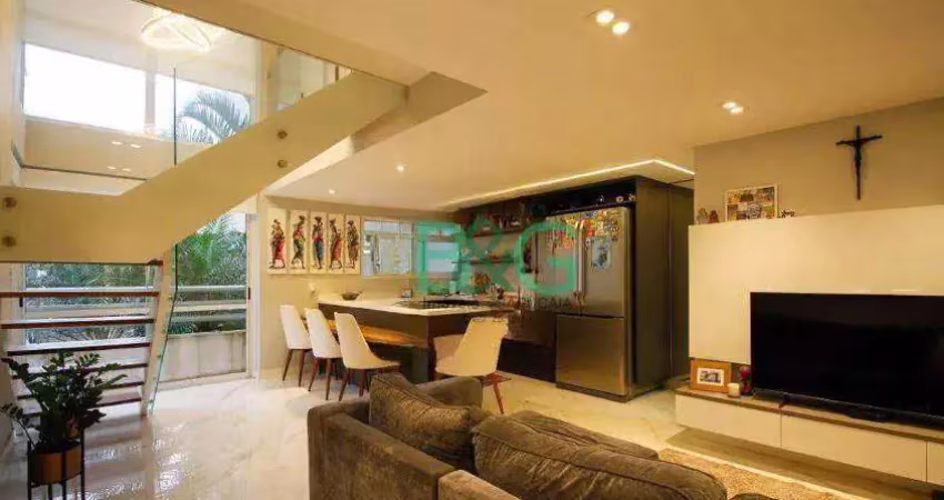 Apartamento com 2 dormitórios à venda, 83 m² por r$ 1.289.000,00 - vila madalena - são paulo/sp