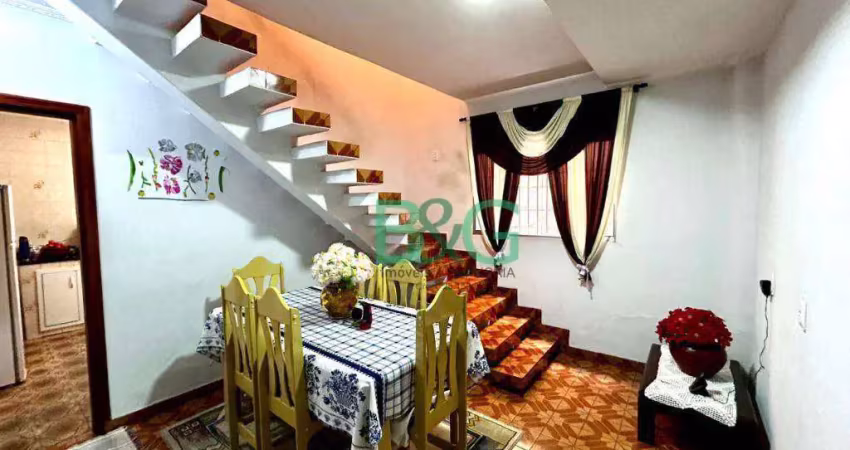Sobrado com 4 dormitórios à venda, 142 m² por r$ 550. - vila antonieta - são paulo/sp