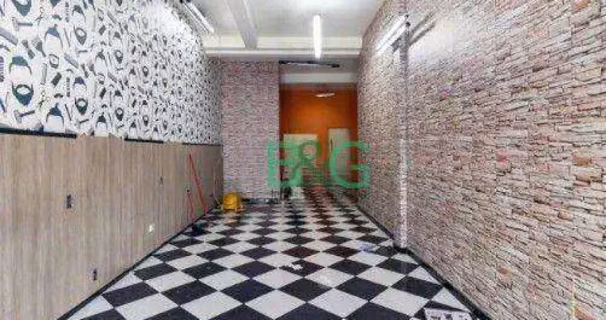 Salão para alugar, 78 m² por r$ 4.772/mês - jardim prudência - são paulo/são paulo