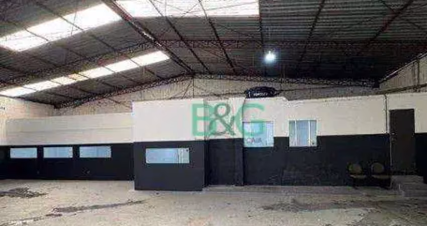 Galpão para alugar, 500 m² por r$ 34.600/mês - jardim das graças - são paulo/sp