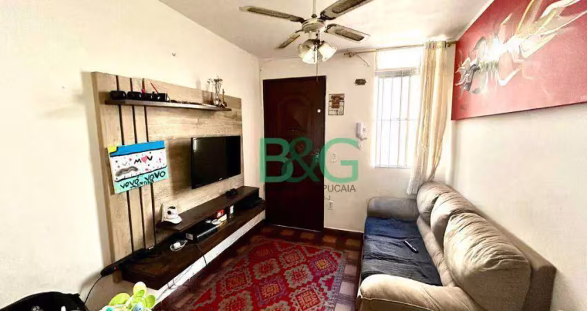 Apartamento com 2 dormitórios à venda, 52 m² por r$ 170. - conjunto residencial josé bonifácio - são paulo/sp