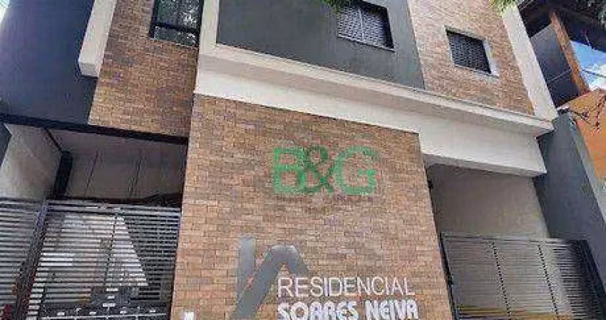 Apartamento com 1 dormitório à venda, 28 m² por r$ 240.000 - vila aricanduva - são paulo/sp