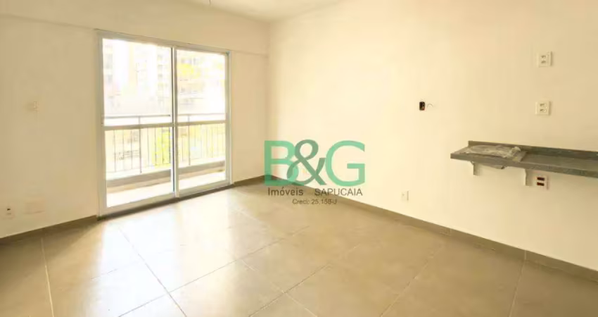 Studio com 1 dormitório à venda, 27 m² por r$ 380.000,00 - campo belo - são paulo/sp