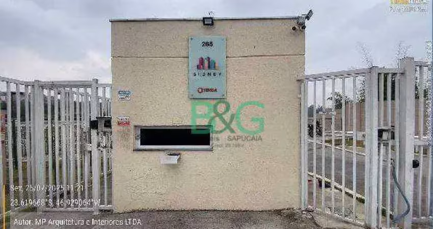 Apartamento com 2 dormitórios à venda, 38 m² por r$ 149.156 - graça - cotia/sp