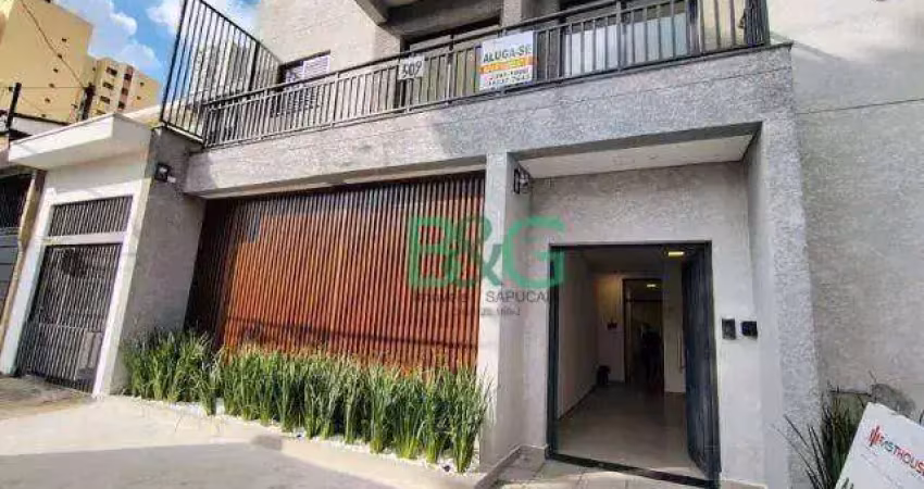 Apartamento com 1 dormitório para alugar, 35 m² por r$ 2.081/mês - tatuapé - são paulo/sp