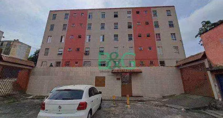 Apartamento com 1 dormitório à venda, 41 m² por r$ 54.353,48 - cidade tiradentes - são paulo/sp