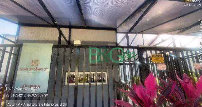 Apartamento com 2 dormitórios à venda, 38 m² por r$ 147.545 - jardim petrópolis - cotia/sp