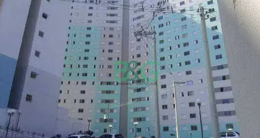 Apartamento com 2 dormitórios à venda, 40 m² por r$ 185.451 - jardim rodrigues alves - ferraz de vasconcelos/sp