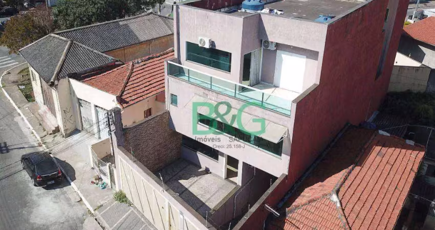 Casa com 6 salas, 700 m² - venda por r$ 2.750.000 ou aluguel por r$ 19.880/mês - mooca - são paulo/sp