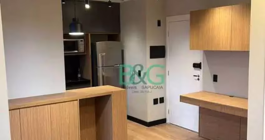 Apartamento com 1 dormitório para alugar, 40 m² por r$ 4.260/mês - boaçava - são paulo/sp