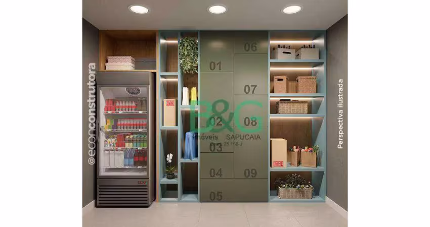 Apartamento com 2 dormitórios à venda, 39 m² por r$ 315.713 - vila beatriz - são paulo/sp