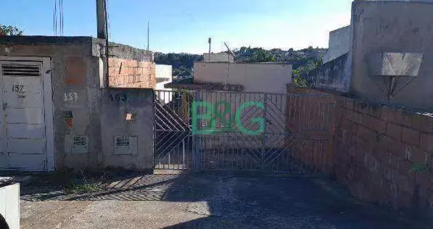 Casa com 2 dormitórios à venda, 69 m² por r$ 160.320 - jardim são joão - francisco morato/sp