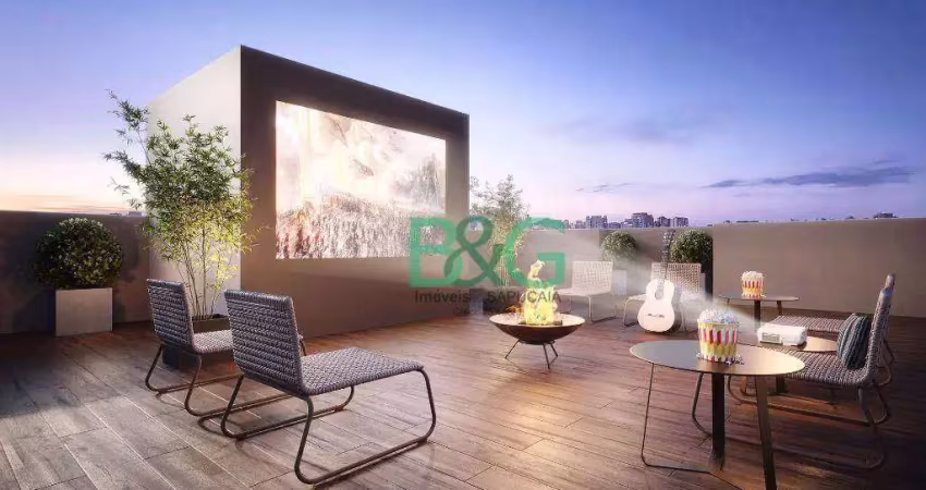 Apartamento com 1 dormitório à venda, 24 m² por r$ 213.726 - vila leopoldina - são paulo/sp