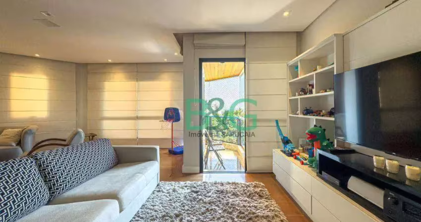 Apartamento com 4 dormitórios à venda, 202 m² por r$ 3.200.000 - vila madalena - são paulo/sp
