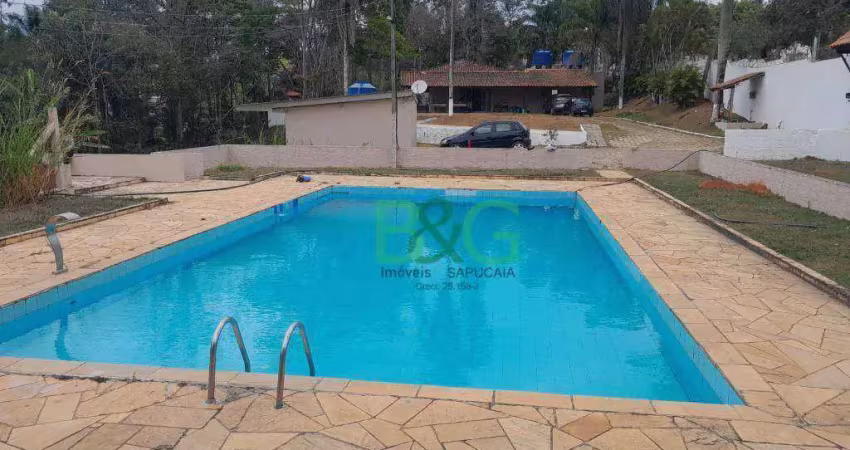 Chácara com 4 dormitórios à venda, 5300 m² por r$ 1.195.000,00 - parque santa teresa - santa isabel/sp