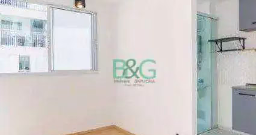 Apartamento com 2 dormitórios à venda, 39 m² por r$ 329.000 - brás - são paulo/sp