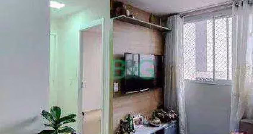Apartamento com 2 dormitórios à venda, 39 m² por r$ 309.000 - brás - são paulo/sp