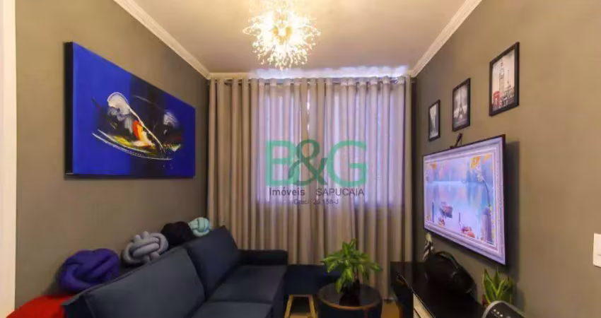 Apartamento com 2 dormitórios à venda, 38 m² por r$ 299.000 - brás - são paulo/sp