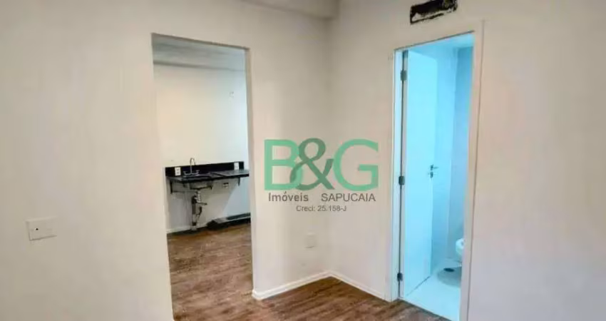 Studio com 1 dormitório à venda, 32 m² por r$ 419.000 - vila gumercindo - são paulo/sp