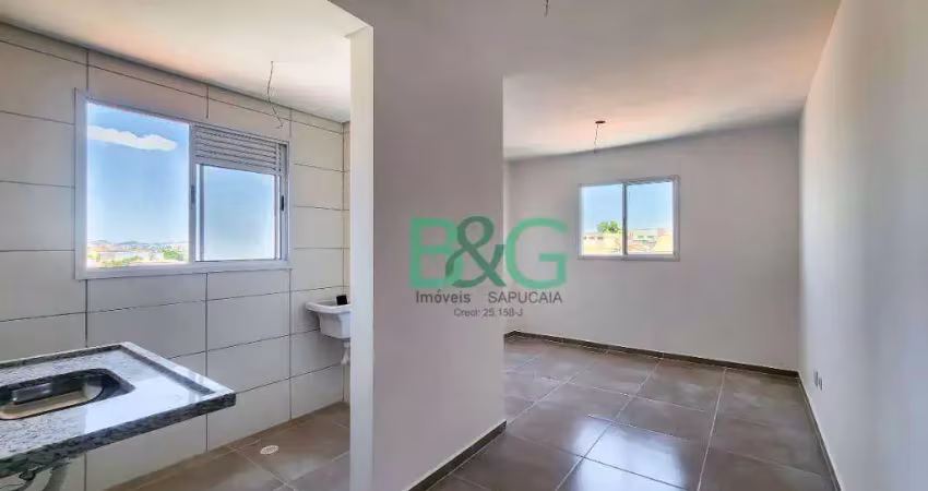 Apartamento com 2 dormitórios à venda, 43 m² por r$ 265.900,00 - vila lúcia - são paulo/sp