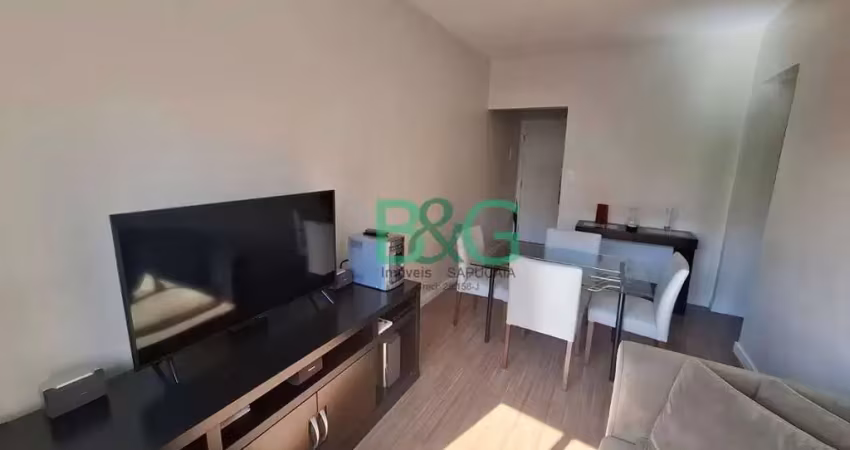Apartamento com 1 dormitório à venda, 50 m² por r$ 430.000 - jardim da glória - são paulo/sp